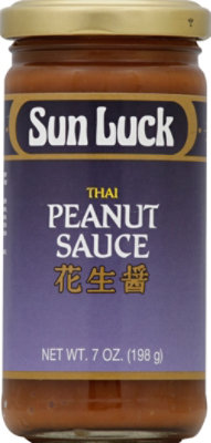 Sun Luck Peanut Sauce Thai - 7 Oz - Image 2