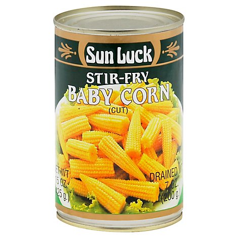 Sunluck Stir-Fry Baby Corn - 15 Oz