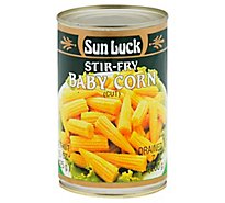Sunluck Stir-Fry Baby Corn - 15 Oz