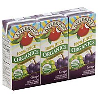 Apple & Eve 100% Juice Organic Grape - 3-6.75 Fl. Oz. - Image 1