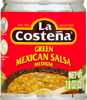 La Costena Salsa Mexican Green Medium Can - 7.8 Oz - Image 2