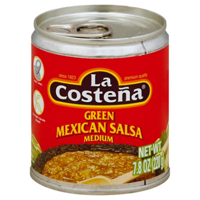 La Costena Salsa Mexican Green Medium Can - 7.8 Oz - Image 1