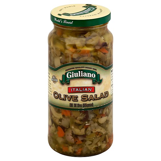 Giuliano Olive Salad Italian - 16 Oz