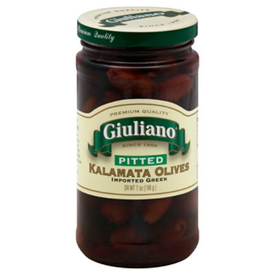 Giuliano Olives Kalamata Pitted - 7 Oz - Image 1