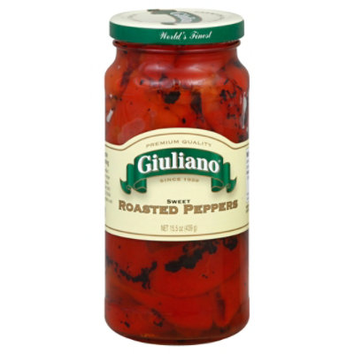 Giuliano Peppers Roasted Sweet - 15.5 Oz - Image 1