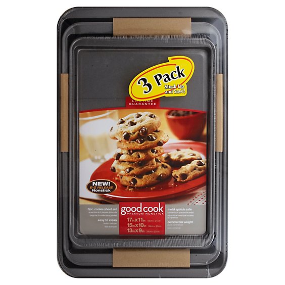 GoodCook Ns Cookie Sheets - 3 Count