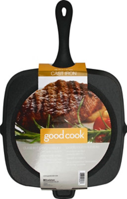 GoodCook Cast Iron Sq Griddle - Each - Image 3