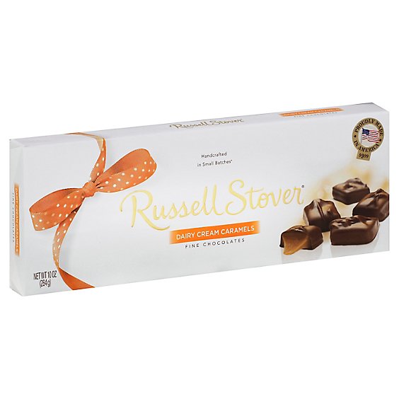 Russell Stover Dairy Cream Caramel Box - 10 Oz