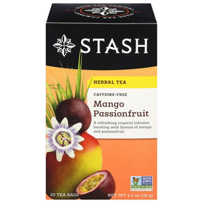 Stash Herbal Tea Caffeine Free Mango Passionfruit - 20 Count - Image 2