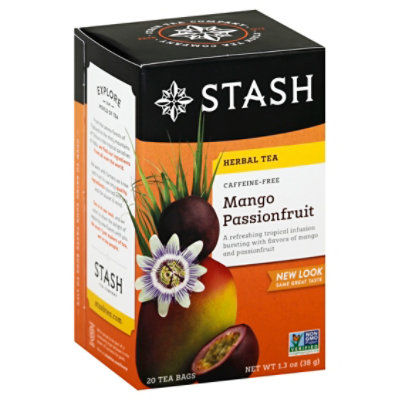 Stash Herbal Tea Caffeine Free Mango Passionfruit - 20 Count - Image 1