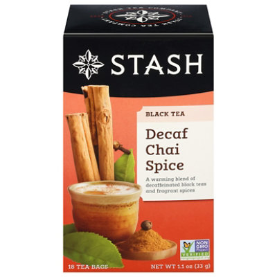 Stash Decaf Tea Chai Spice - 18 Count - Image 2