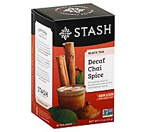Stash Decaf Tea Chai Spice - 18 Count