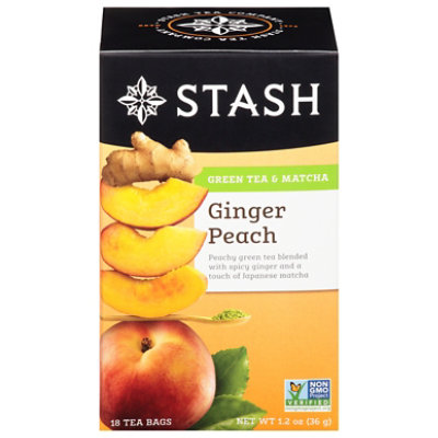 Stash Green Tea Ginger Peach - 18 Count - Image 3