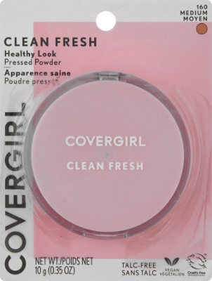 Covergirl Clean Fresh Pressed Powder Medium 160 20Iv - 0.35 Oz - Image 2