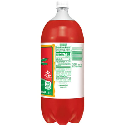 Tahitian Treat Fruit Punch Soda Bottle - 2 Liter - Image 2