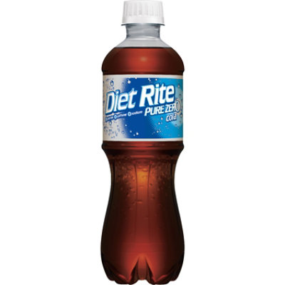 Diet Rite Cola Soda Bottle - 6-0.50 Liter - Image 4