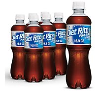 Diet Rite Soda Cola - 6-.50 Liter