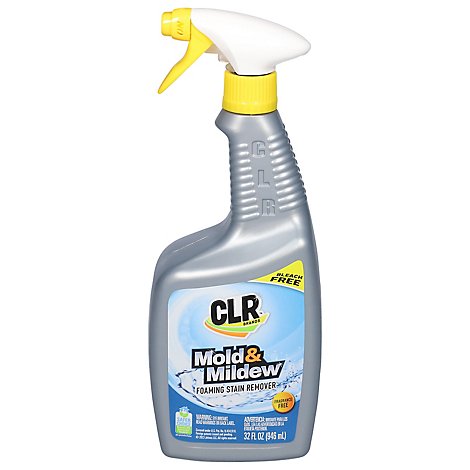 CLR Stain Remover Foaming Action Mold & Mildew Bleach Free - 32 Fl. Oz.