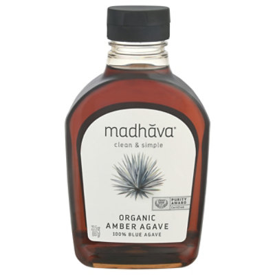 Madhava Agave Nectar Amber - 23.5 Oz - Image 1