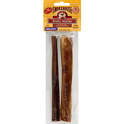 Smokehouse Dog Treats Beef Pizzle Chewy Roll 2 Count - 0.63 Oz - Image 1
