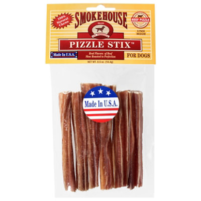 Smokehouse Dog Treats Beef Pizzle Pizzle Sticks Medium 6 Count - 0.5 Oz - Image 2