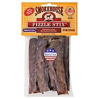 Smokehouse Dog Treats Beef Pizzle Pizzle Sticks Medium 6 Count - 0.5 Oz - Image 1