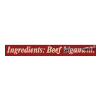 Smokehouse Dog Treats Prime Slice Beef Ligament Medium 2 Count - 1.6 Oz - Image 3