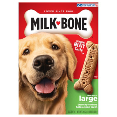 Milk-Bone Dog Snacks Biscuits Large Box - 24 Oz - Image 3