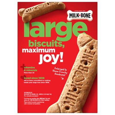 Milk-Bone Dog Snacks Biscuits Large Box - 24 Oz - Image 8