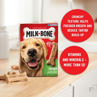 Milk-Bone Dog Snacks Biscuits Large Box - 24 Oz - Image 2