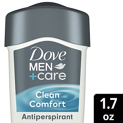 Dove Men+Care Antiperspirant Deodorant Stick Clinical Protection Clean Comfort - 1.7 Oz - Image 1