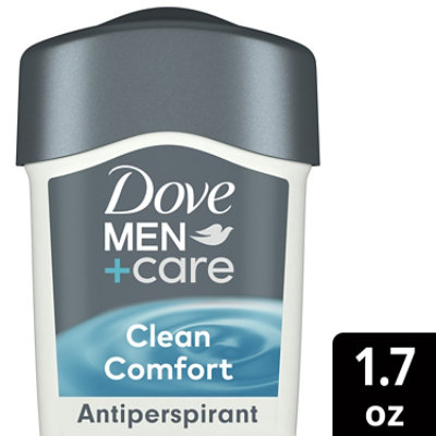 Dove Men+Care Antiperspirant Deodorant Stick Clinical Protection Clean Comfort - 1.7 Oz