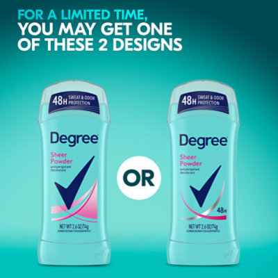 Degree Sheer Powder Dry Protection Antiperspirant Deodorant - 2.6 Oz - Image 5