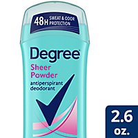 Degree Sheer Powder Dry Protection Antiperspirant Deodorant - 2.6 Oz - Image 1