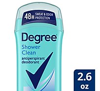 Degree For Women Dry Protection Anti-Perspirant Stick Invisible Solid Shower Clean - 2.6 Oz