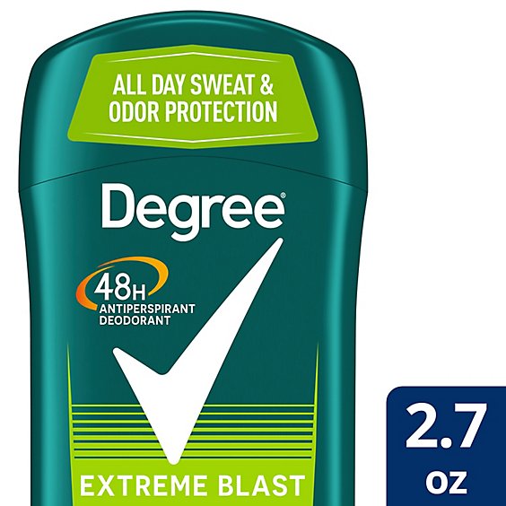 Degree For Men Dry Protection Anti-Perspirant Stick Extreme Blast - 2.7 Oz