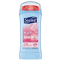 Suave Antiperspirant Deodorant Invisible Solid 24 Hour Protection Powder - 2.6 Oz - Image 3