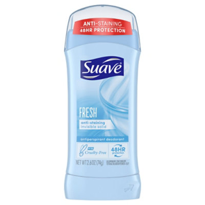 Suave Antiperspirant Deodorant Invisible Solid 24 Hour Protection Powder - 2.6 Oz - Image 2