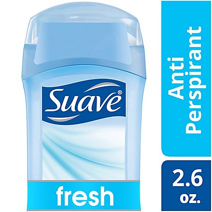 Suave Antiperspirant Deodorant Invisible Solid 24 Hour Protection Fresh - 2.6 Oz - Image 1