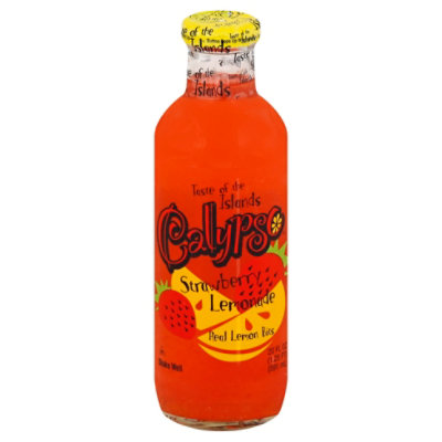 Calypso Taste of the Islands Lemonade Strawberry - 20 Fl. Oz.