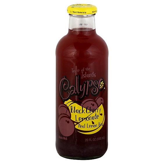 Calypso Lemonade Black Cherry - 20 Fl. Oz.