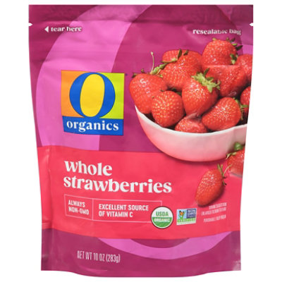O Organics Strawberries Whole - 10 Oz