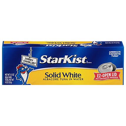 StarKist Tuna Albacore Solid White in Water - 3-3 Oz - Image 1