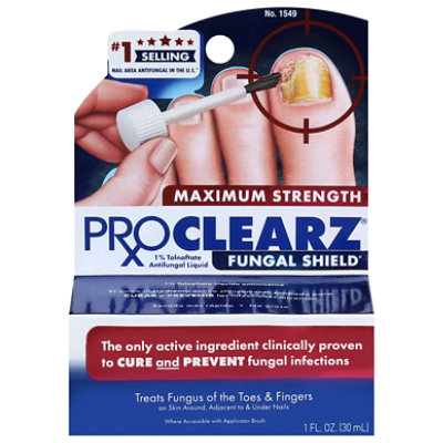 ProClearz Anti-Fungal Liquid Fungal Shield Maximum Strength Toes & Fingers - 1 Fl. Oz.