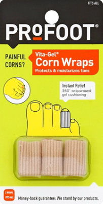 Profoot Vita Gel Corn Wraps - 3 Count - Image 2