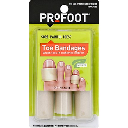 Profoot Toe Bandages - 3 Count - Image 2