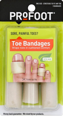 Profoot Toe Bandages - 3 Count - Image 2