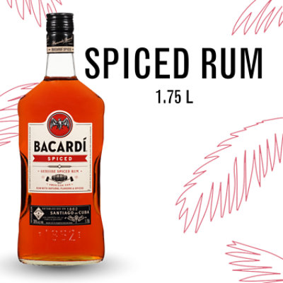 Bacardi Spiced Gluten Free Rum - 1.75 Liter - Image 2