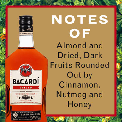 Bacardi Spiced Gluten Free Rum - 1.75 Liter - Image 2