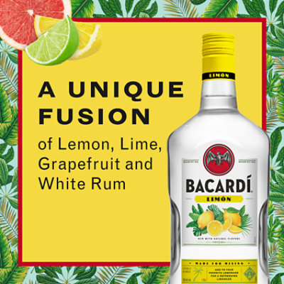 Bacardi Limon Gluten Free Rum - 1.75 Liter - Image 2